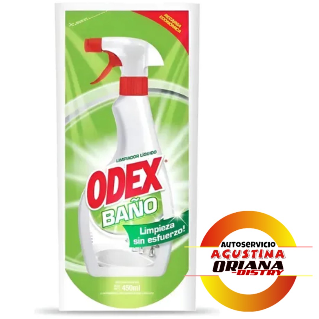 LIMPIADOR LIQUIDO 450ML ODEX BAÑO DOY PACK