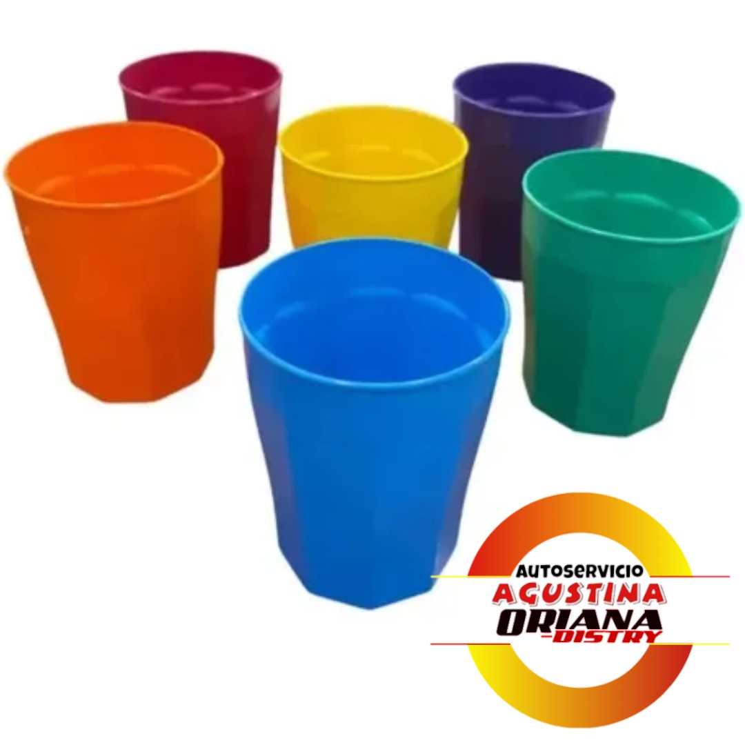 VASO PLASTICO SET X6