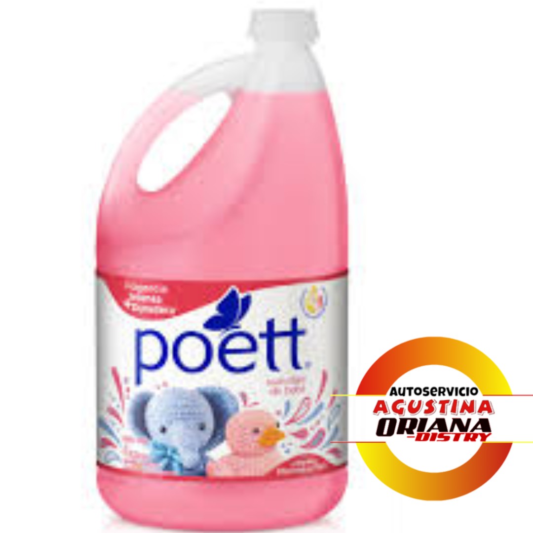 DESINFECTANTE POETT 4LT SUAVIDAD DE BEBE