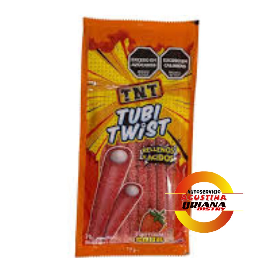 TNT TUBI TWIST 70G FRAMBUESA