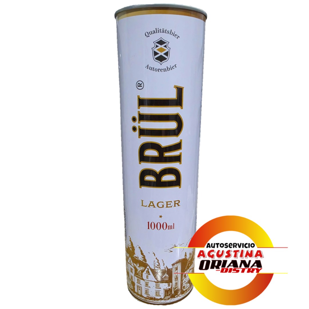 CERVEZA 1L BRUL LATA