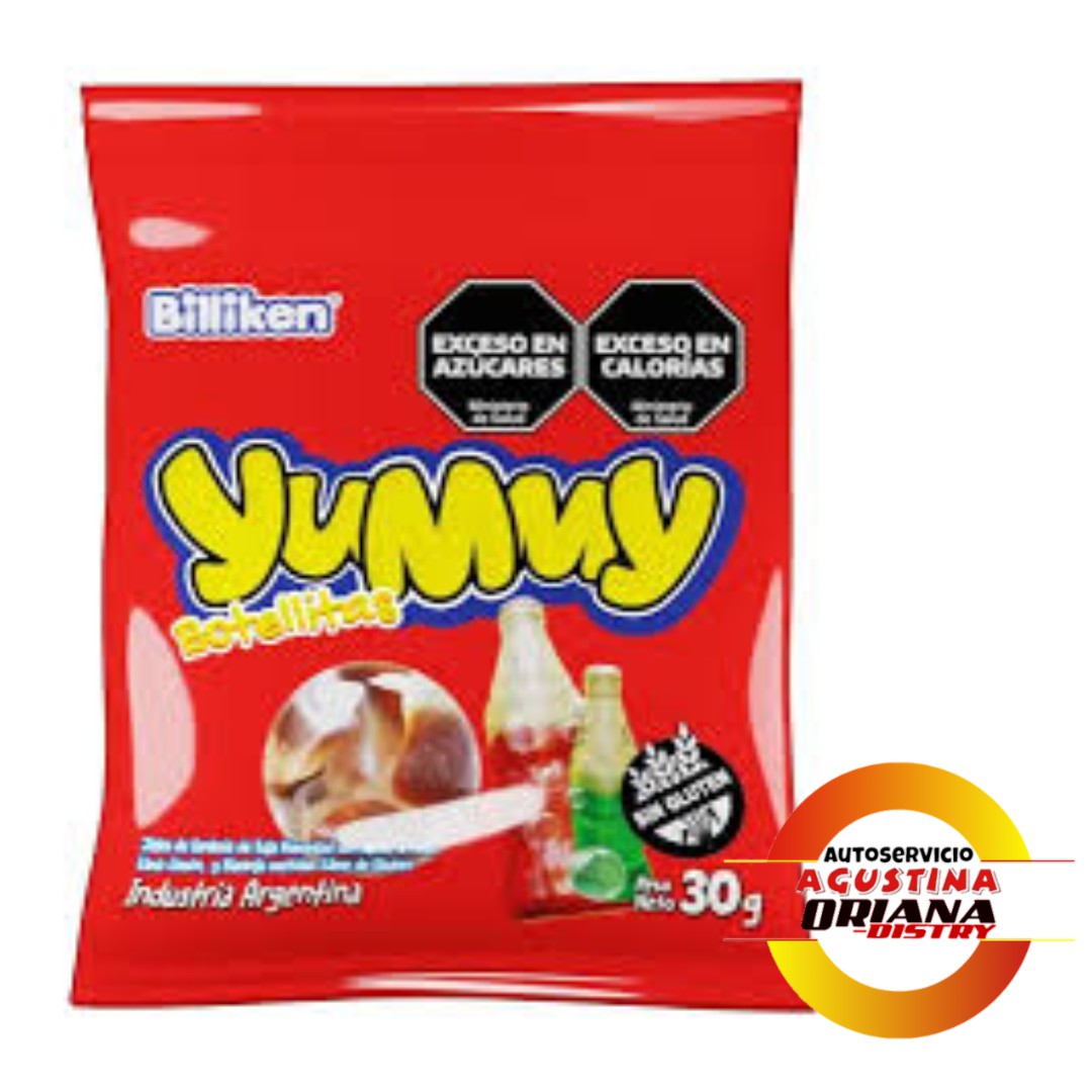 YUMMY X30 G BOTELLITAS