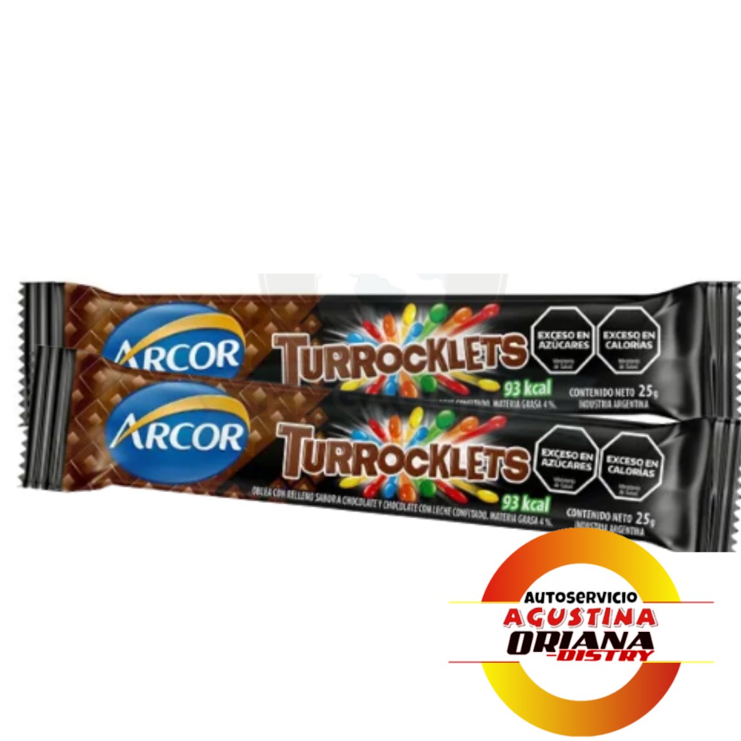 TURRON X1 ARCOR CON ROCKLETS