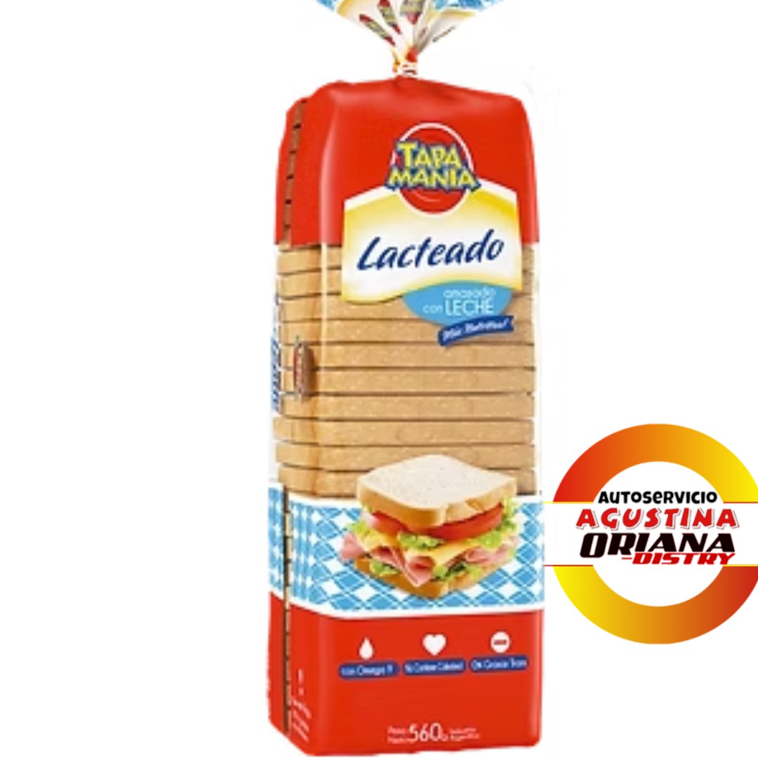 PAN LACTAL TAPA MANIA 560G