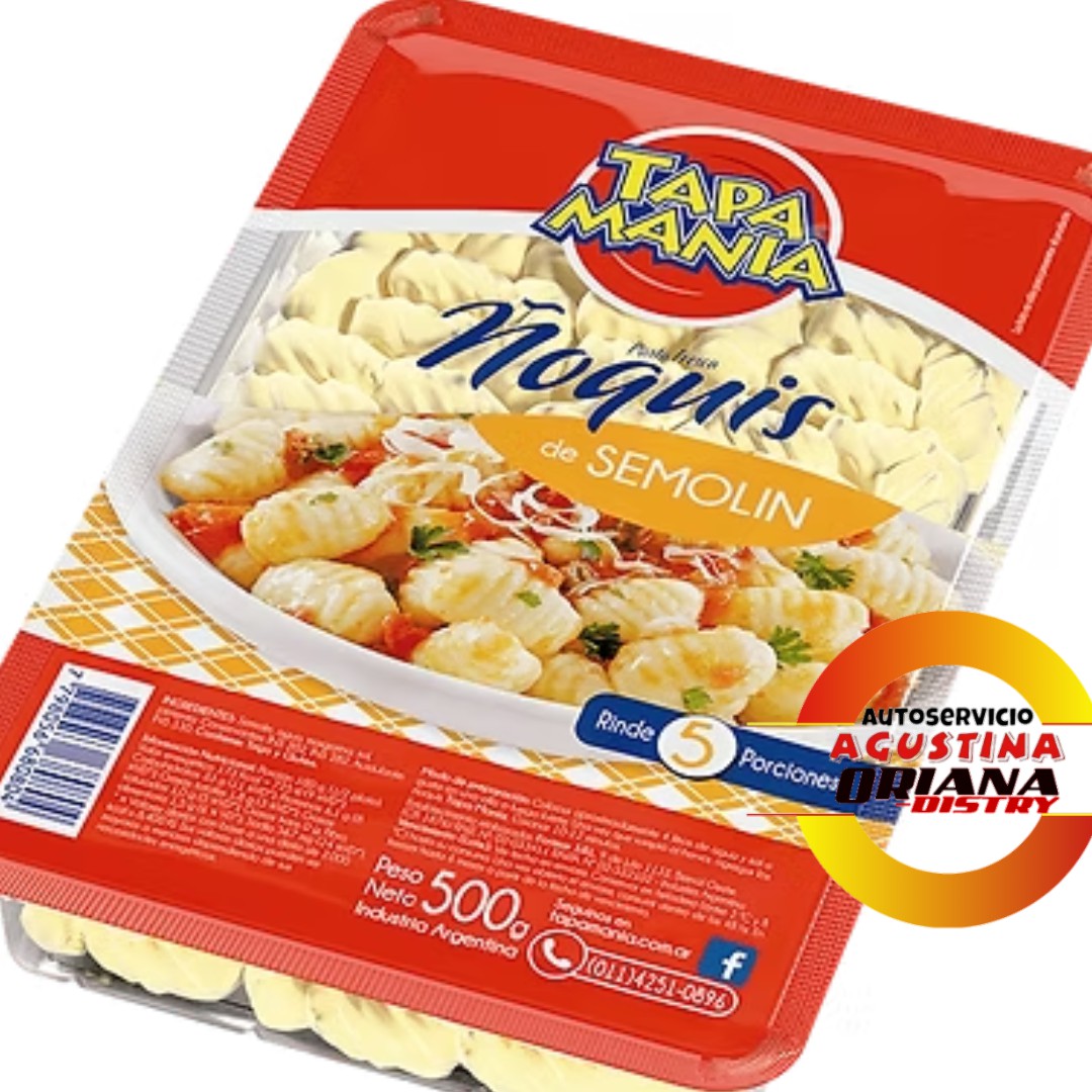 ÑOQUIS TAPA MANIA 500G