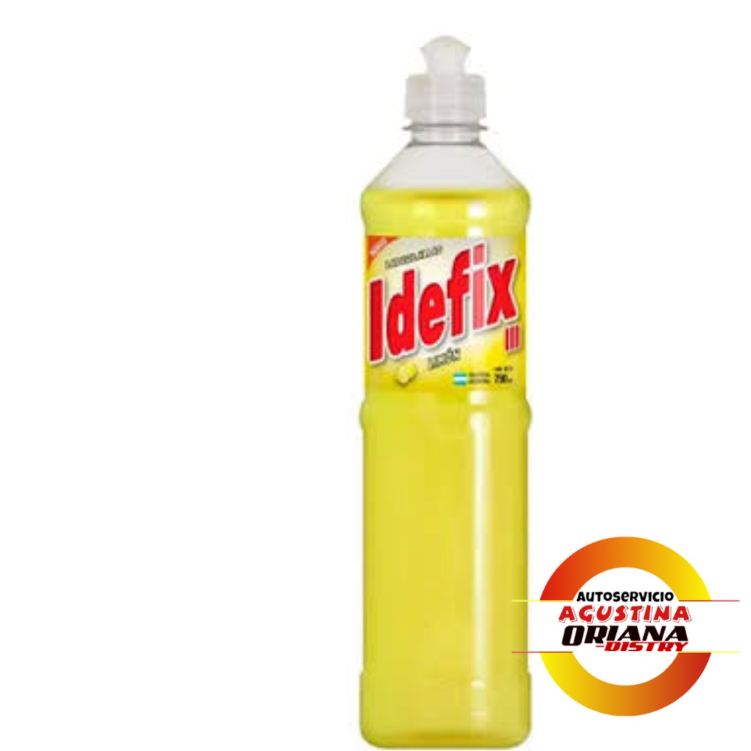DETERGENTE 750 IDEFIX LIMON
