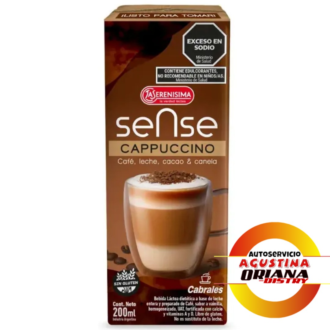 CAPPUCCINO 200ML SERENISIMA