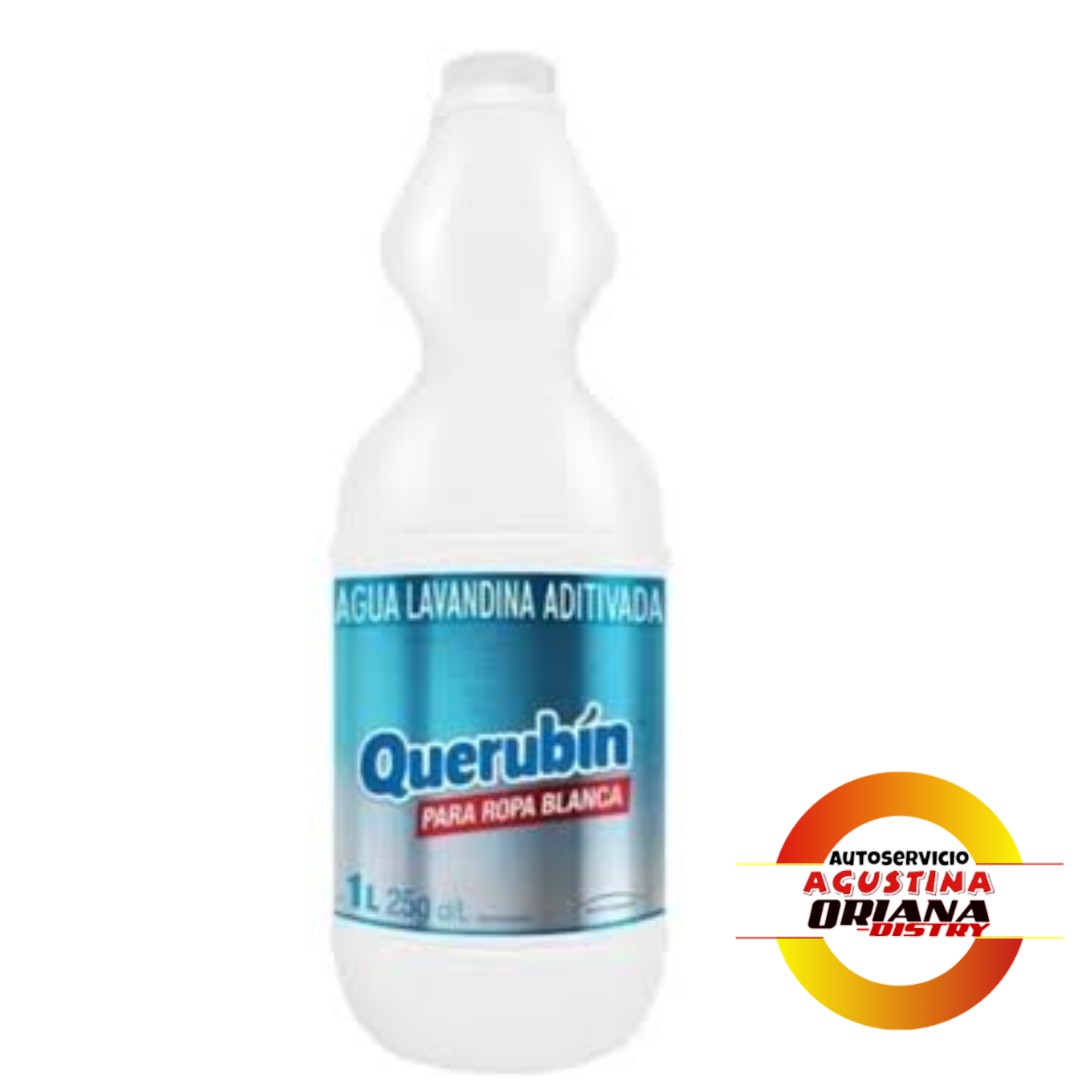LAVANDINA 1L QUERUBIN ROPA BLANCA