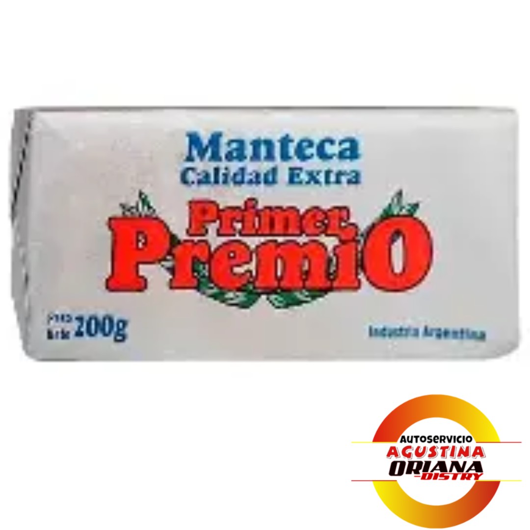 MANTECA 200 PRIMER PREMIO