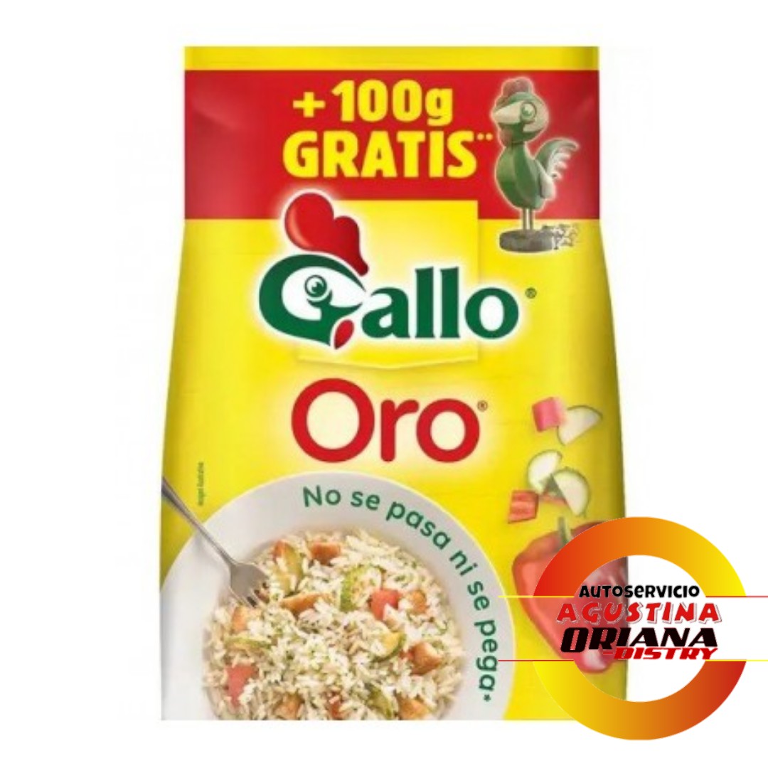 ARROZ 1K GALLO +100G