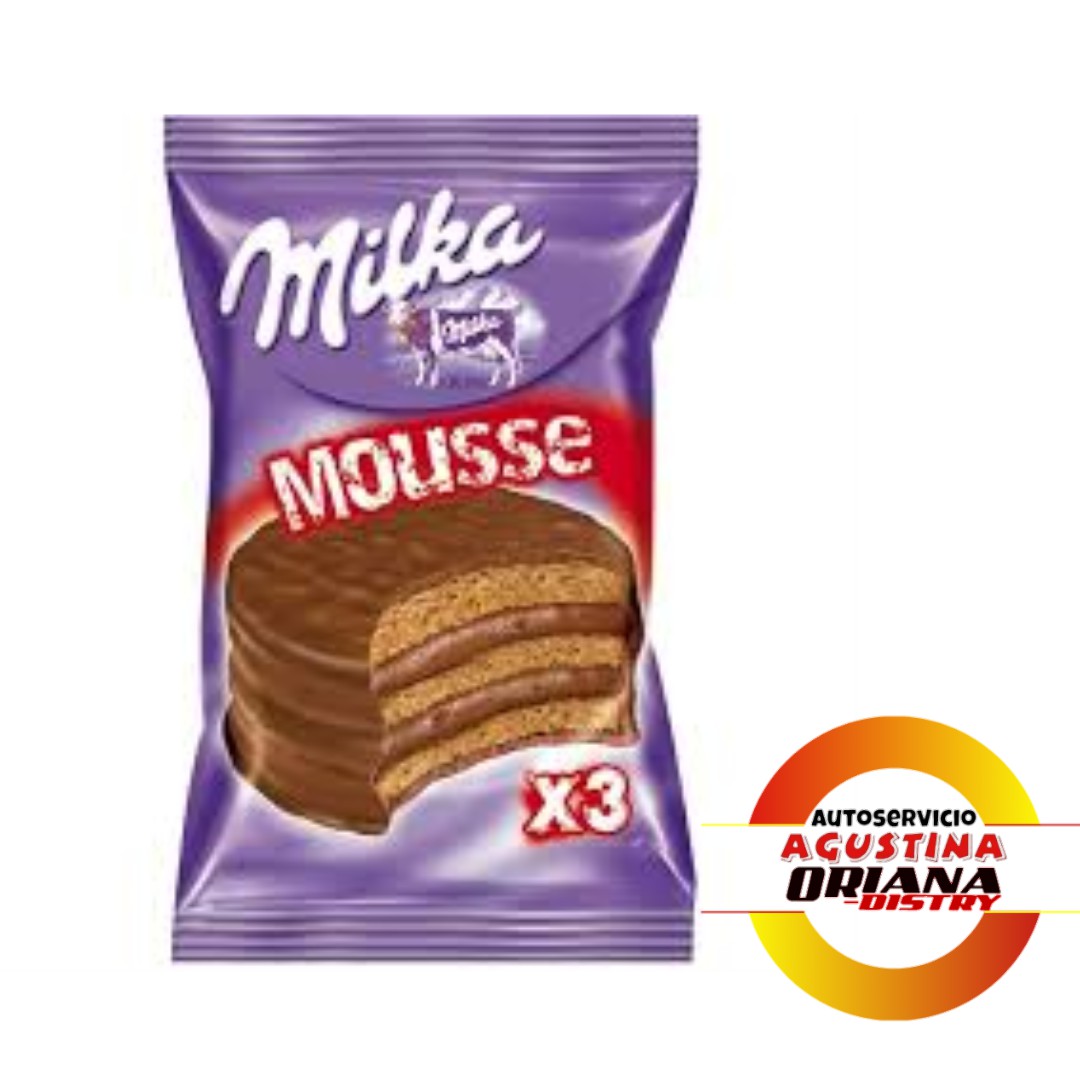 ALFAJOR MILKA X 3 55GR MOUSE