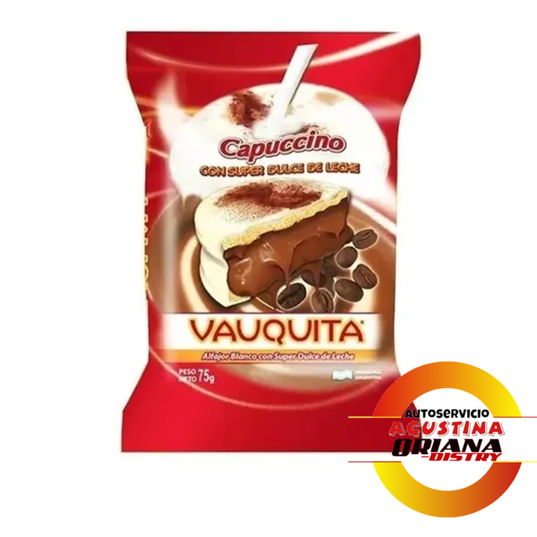 ALFAJOR VAUQUITA 72G CAPUCCINO