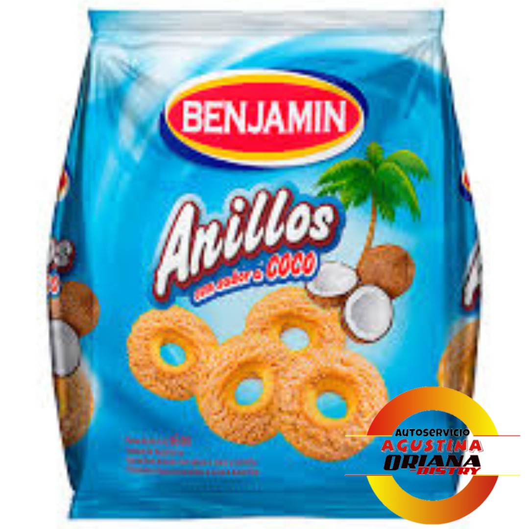 GALLETITAS BENJAMIN 160G COCO ANILLO