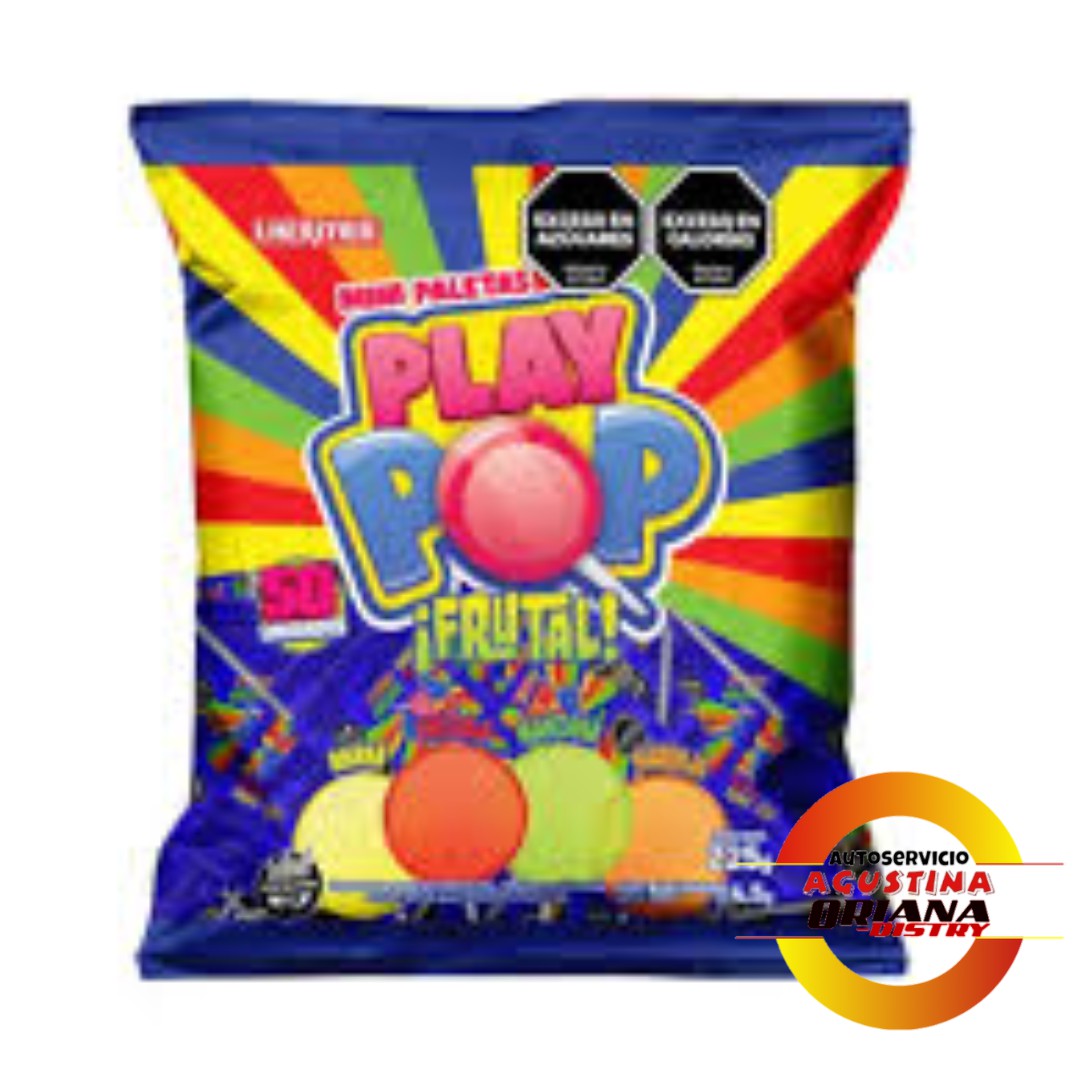 MINI PALETAS 225G PLAY POP LHERITIER