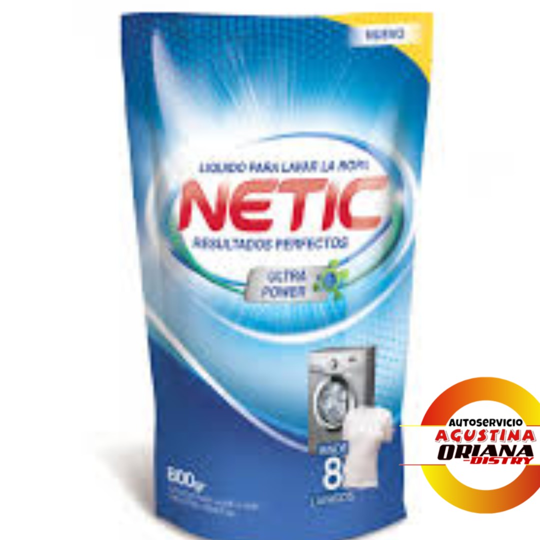 JABON LIQUIDO 800 NETIC DOY PACK