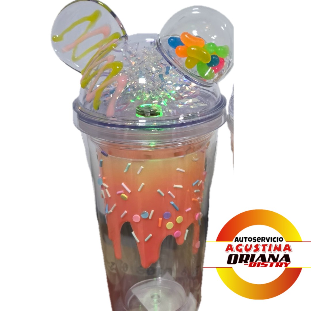 VASO INFANTIL CON LUZ
