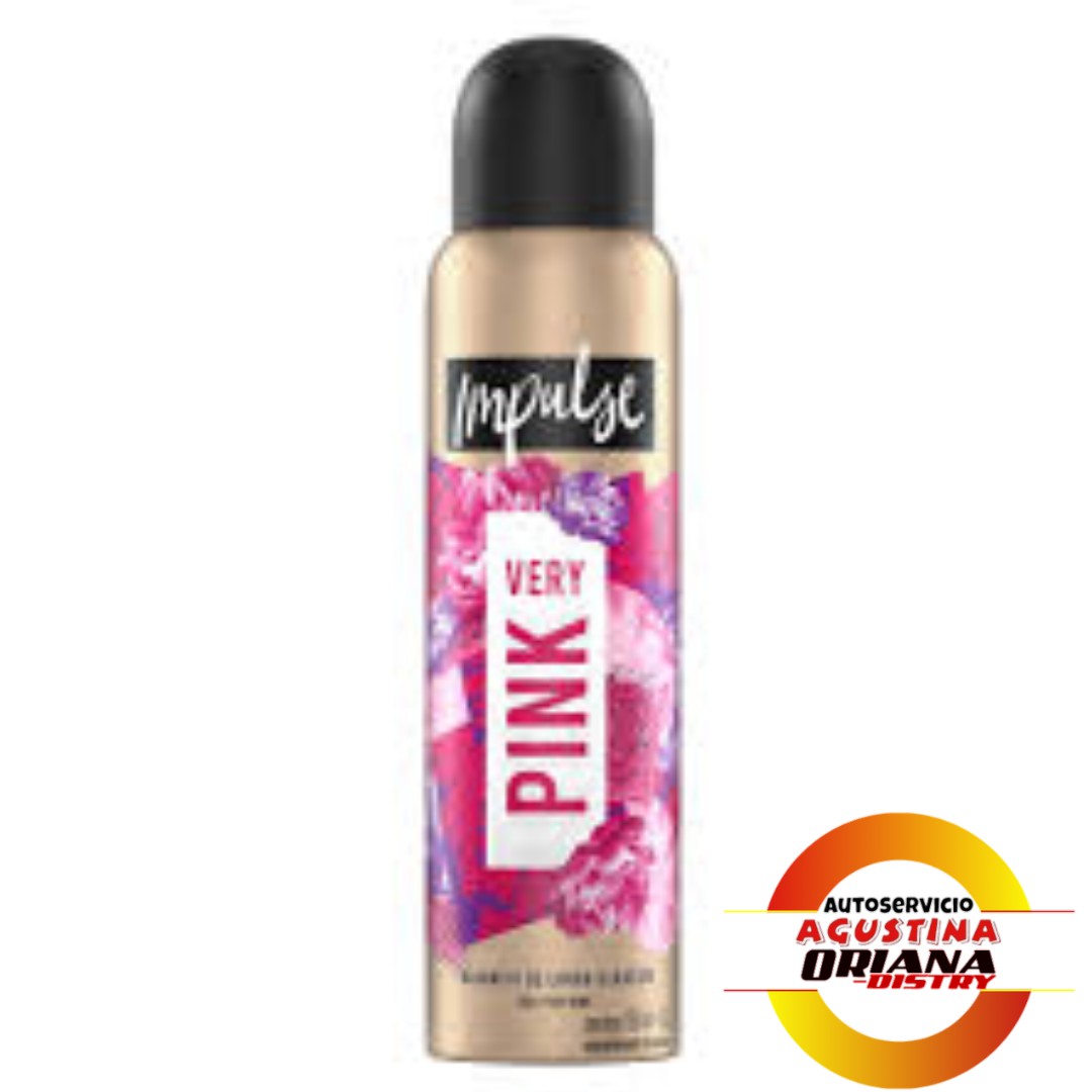 DESODORANTE IMPULSE 150ML-VERY PINK