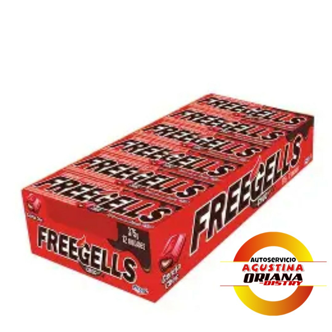 PASTILLAS FREEGELLS 36X12 CEREZA