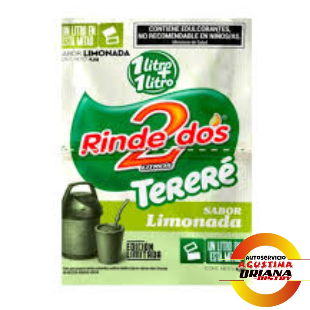 JUGO RINDE DOS CAJA X 10U LIMONADA TERERE