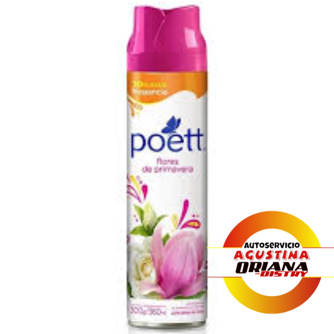 POETT AEROSOL 360ML FLORES DE PRIMAVERA             **