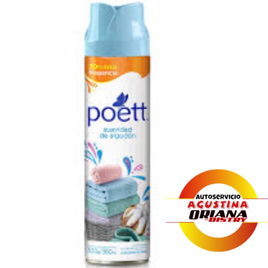POETT AEROSOL 360ML SUAVIDAD DE ALGODON                   **