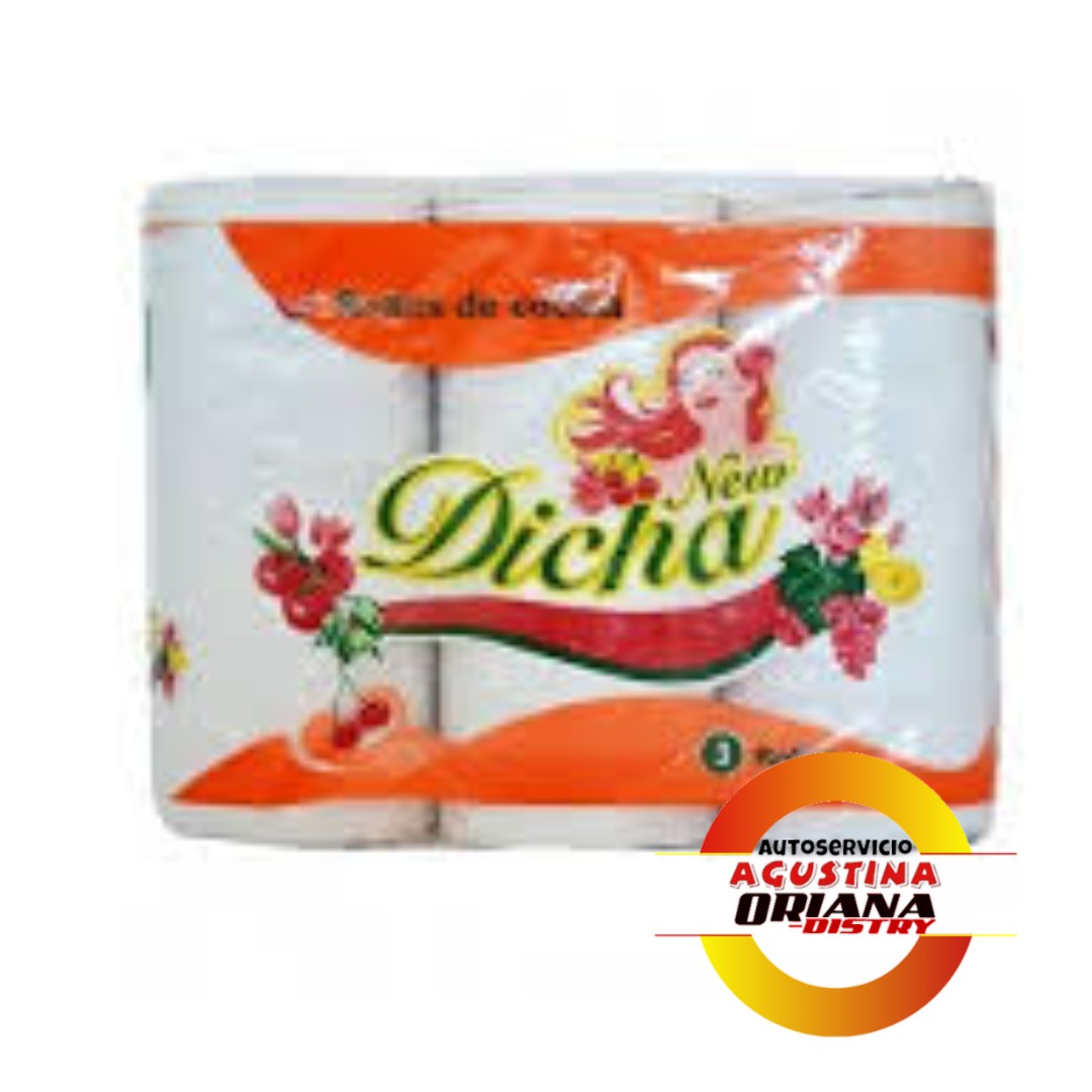 ROLLO COCINA X 3  DICHA