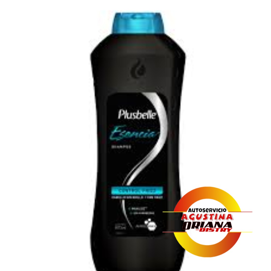 SHAMPOO PLUSBELLE NEGRO 1L FRIZZ