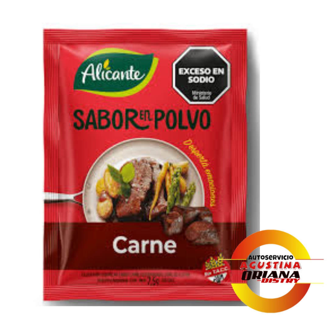 SABOR EN POLVO ALICANTE 90G-CARNE