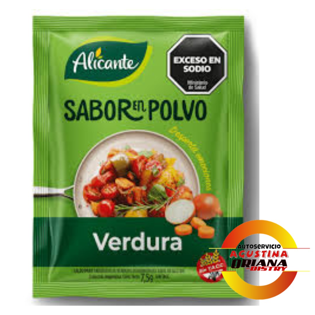 SABOR EN POLVO ALICANTE 90G-VERDURA