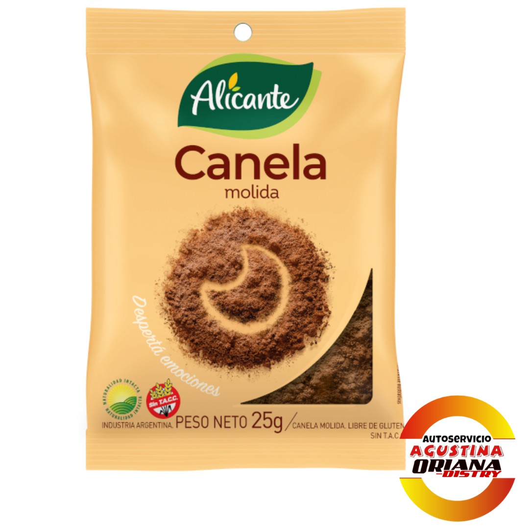 CONDIMENTO CANELA MOLIDA  ALICANTE