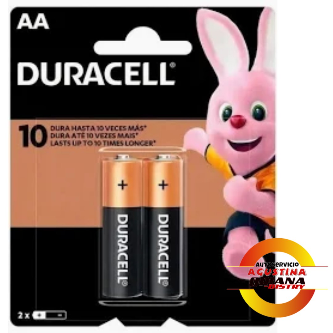 PILAS AA X2 DURACELL