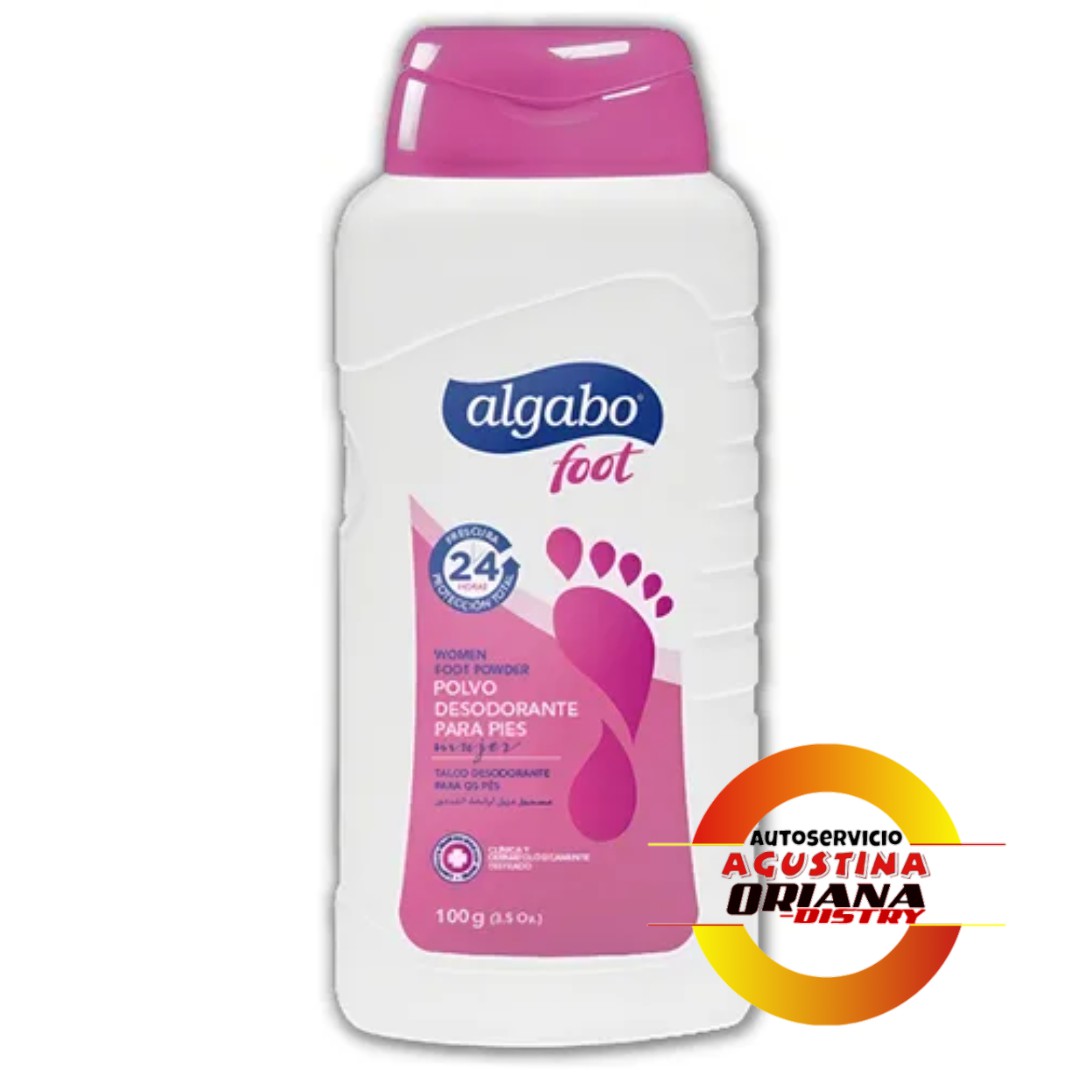 TALCO 100G ALGABO ROSA