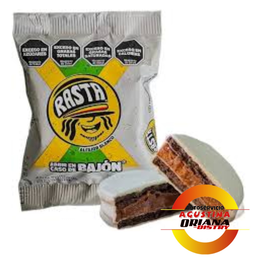 ALFAJOR RASTA  BLANCO