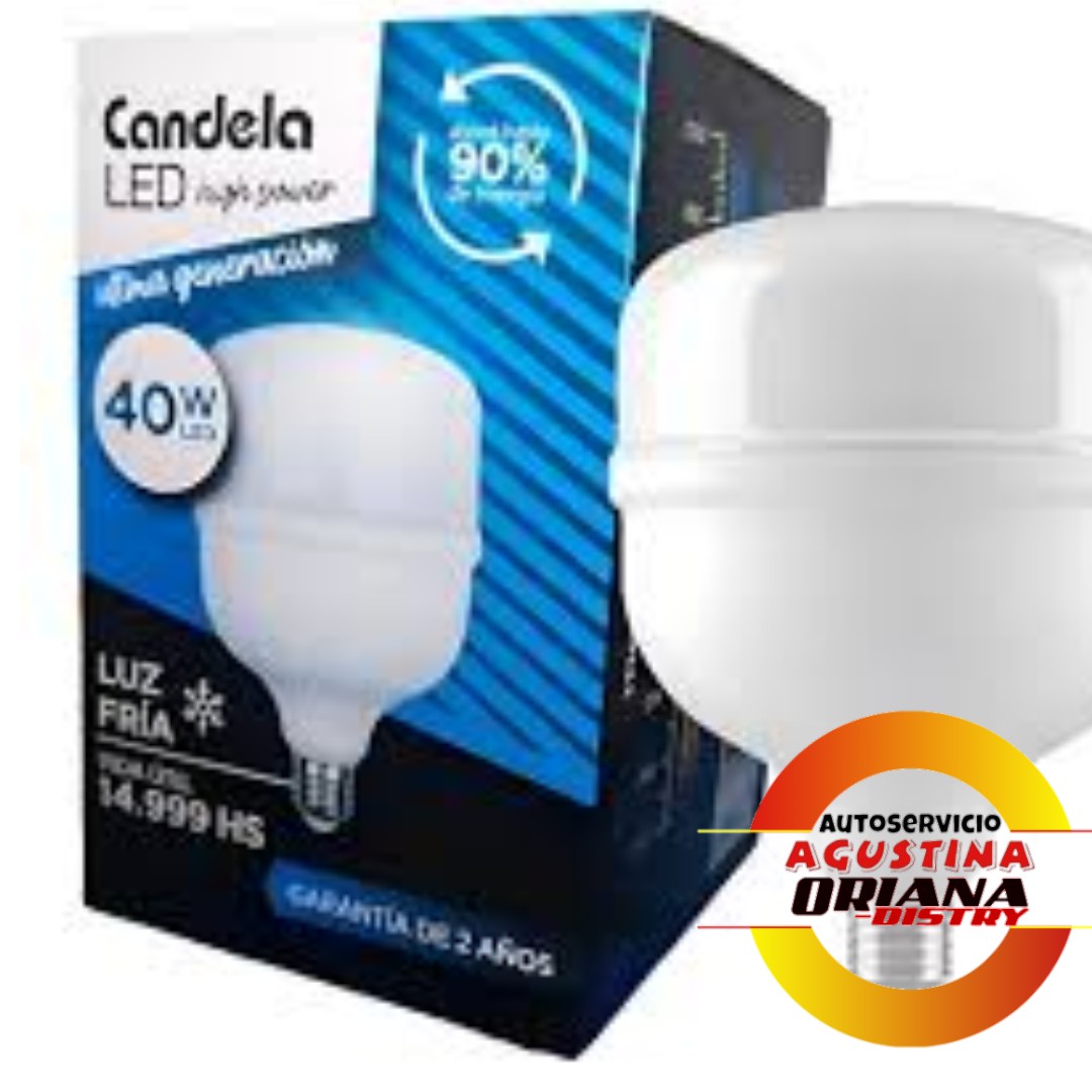 LAMPARA LED 40W  CANDELA