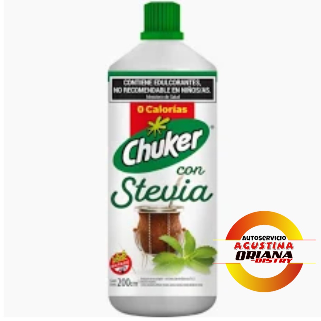 EDULCORANTE CHUKER 200ML CON STEVIA