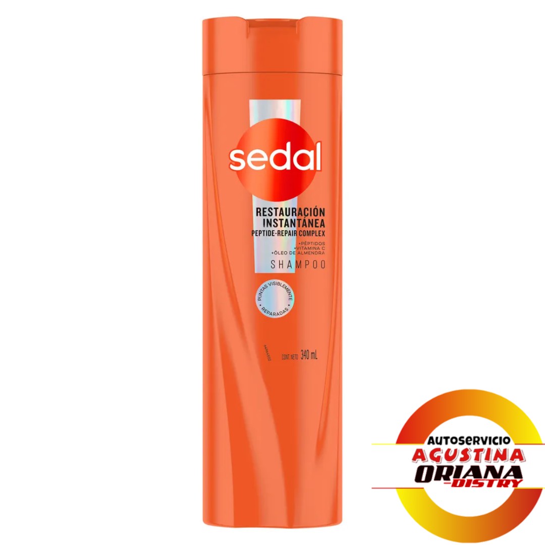 SHAMPOO SEDAL 340ML RESTAURACIÒN INSTANTÀNEA