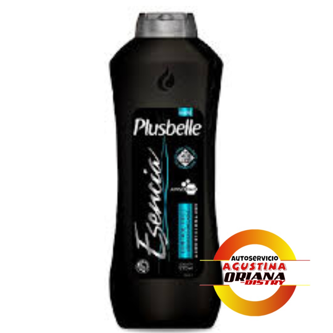 ACONDICIONADOR 1L PLUSBELLE NEGRO FRIZZ