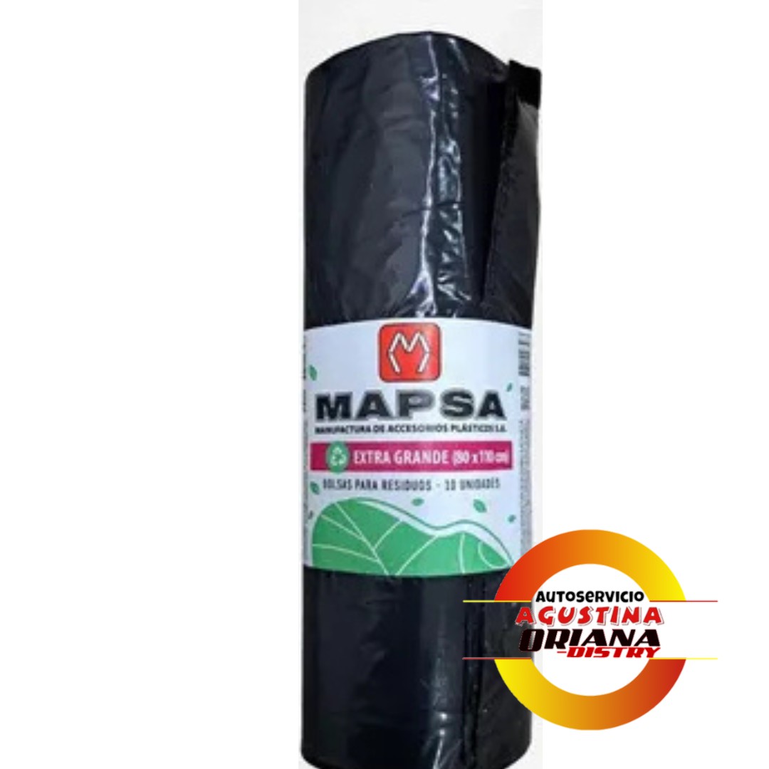BOLSA RESIDUO MAPSA 80X110 10U
