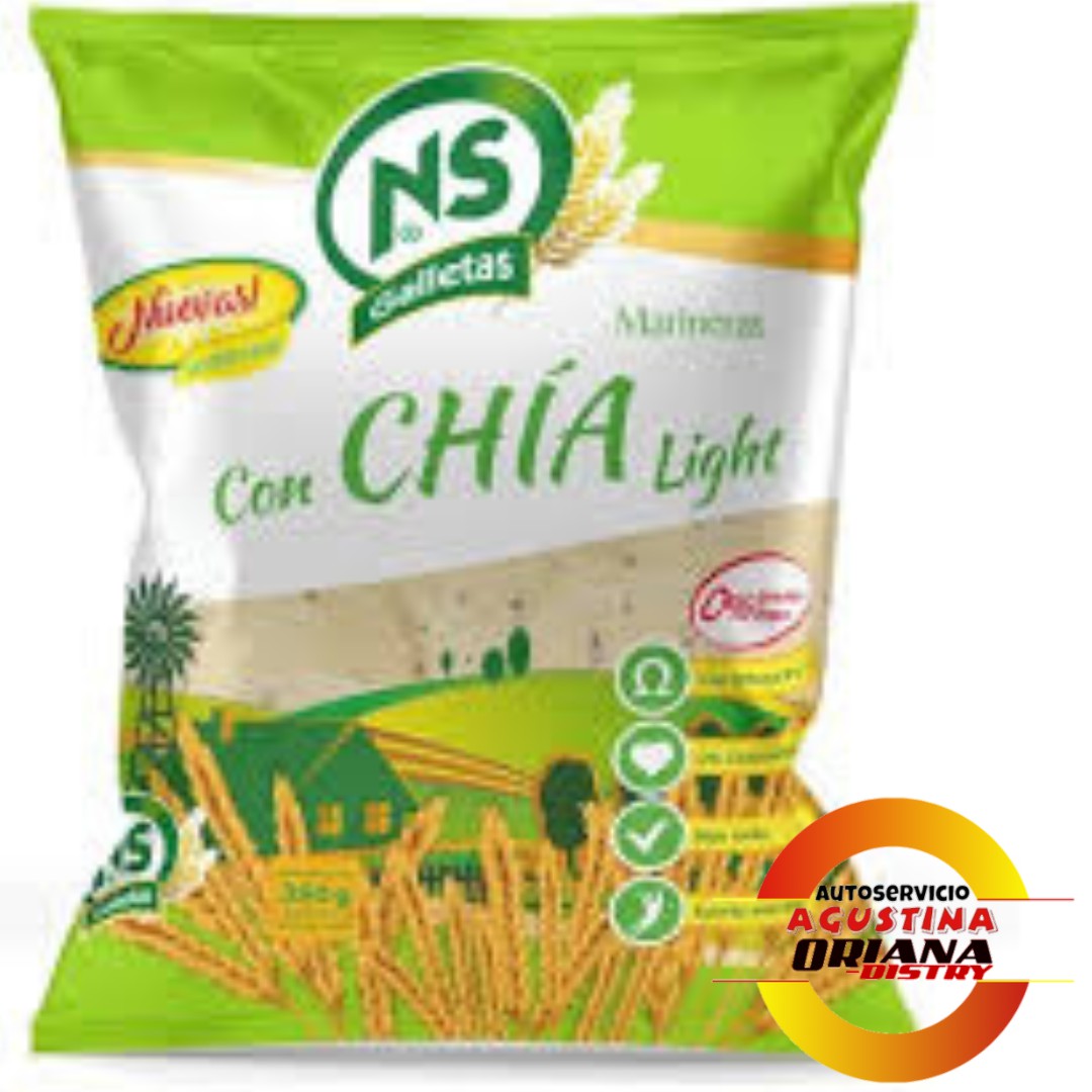 GALLETITAS NS 400 CHIA LIGHT