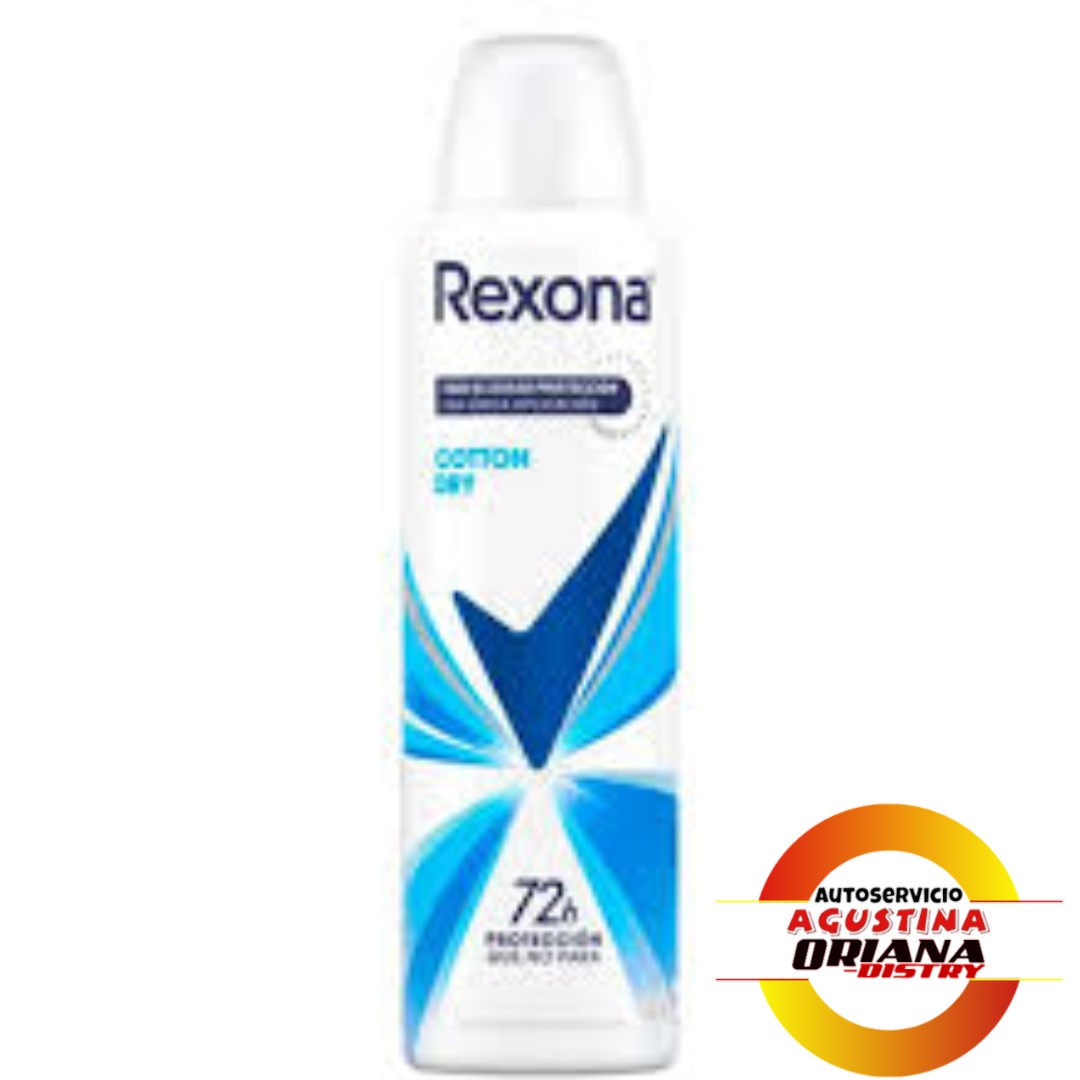 DESODORANTE 150ML REXONA COTTON DRY