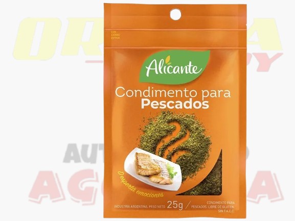 CONDIMENTO PARA PESCADO ALICANTE