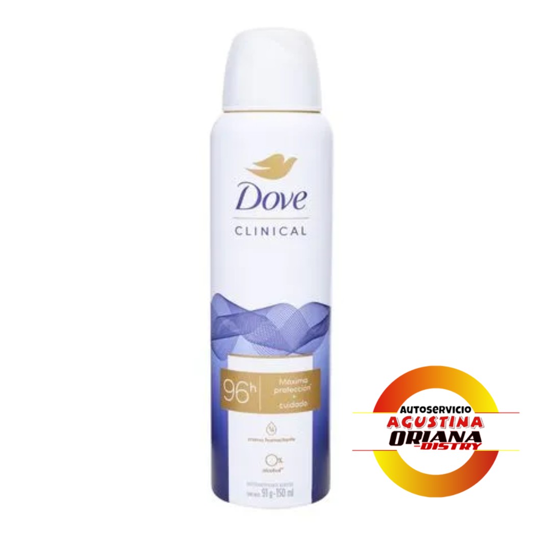 DESODORANTE 150ML DOVE CLINICAL AERO