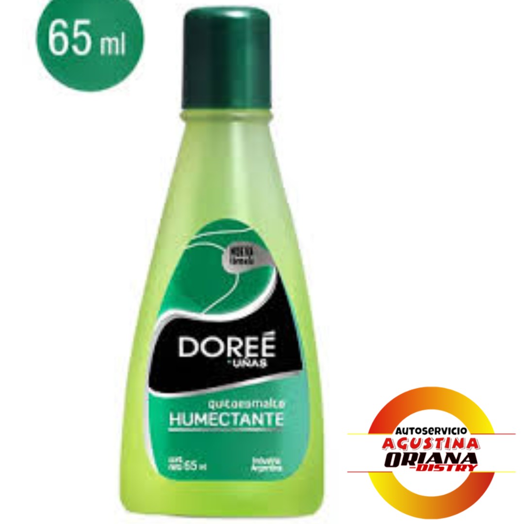 QUITA ESMALTE DOREE X65ML-HUMECTANTE