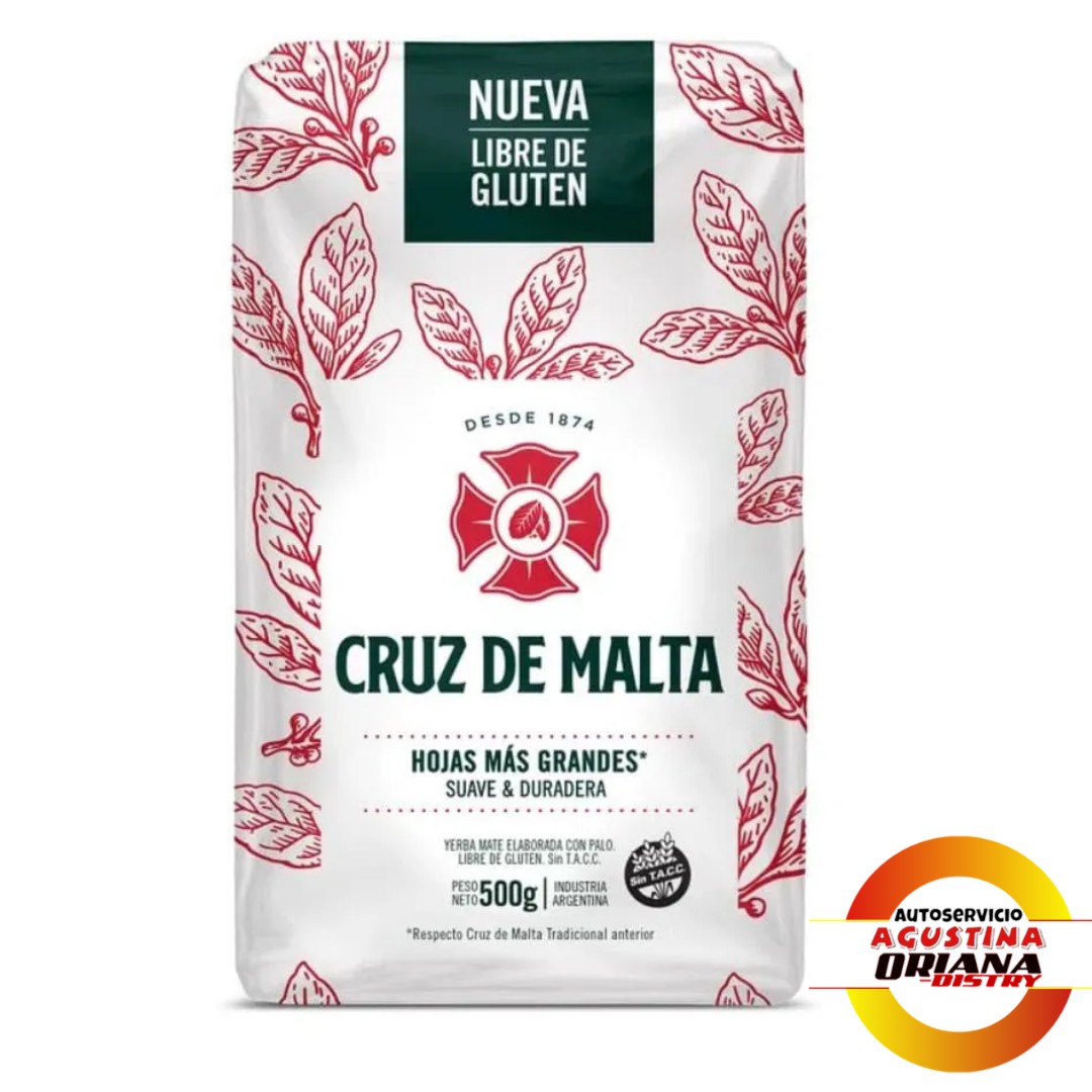 YERBA 500G CRUZ DE MALTA