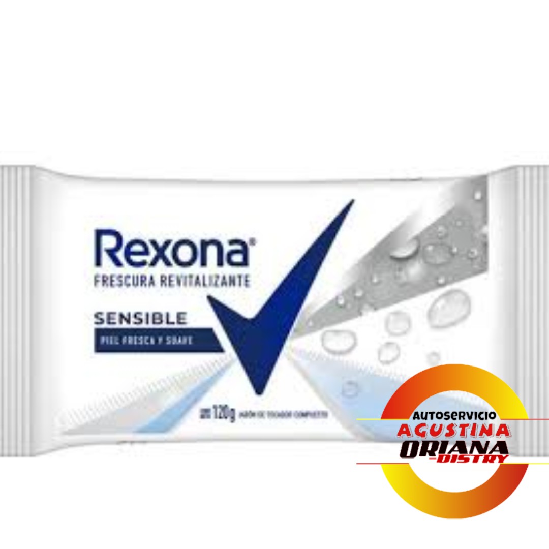 JABON REXONA 120G SENSIBLE
