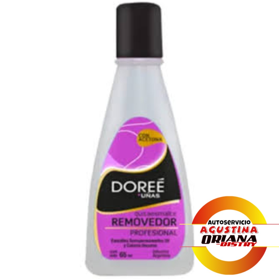 QUITA ESMALTE DOREE  HIPOALERGENICO 65ML