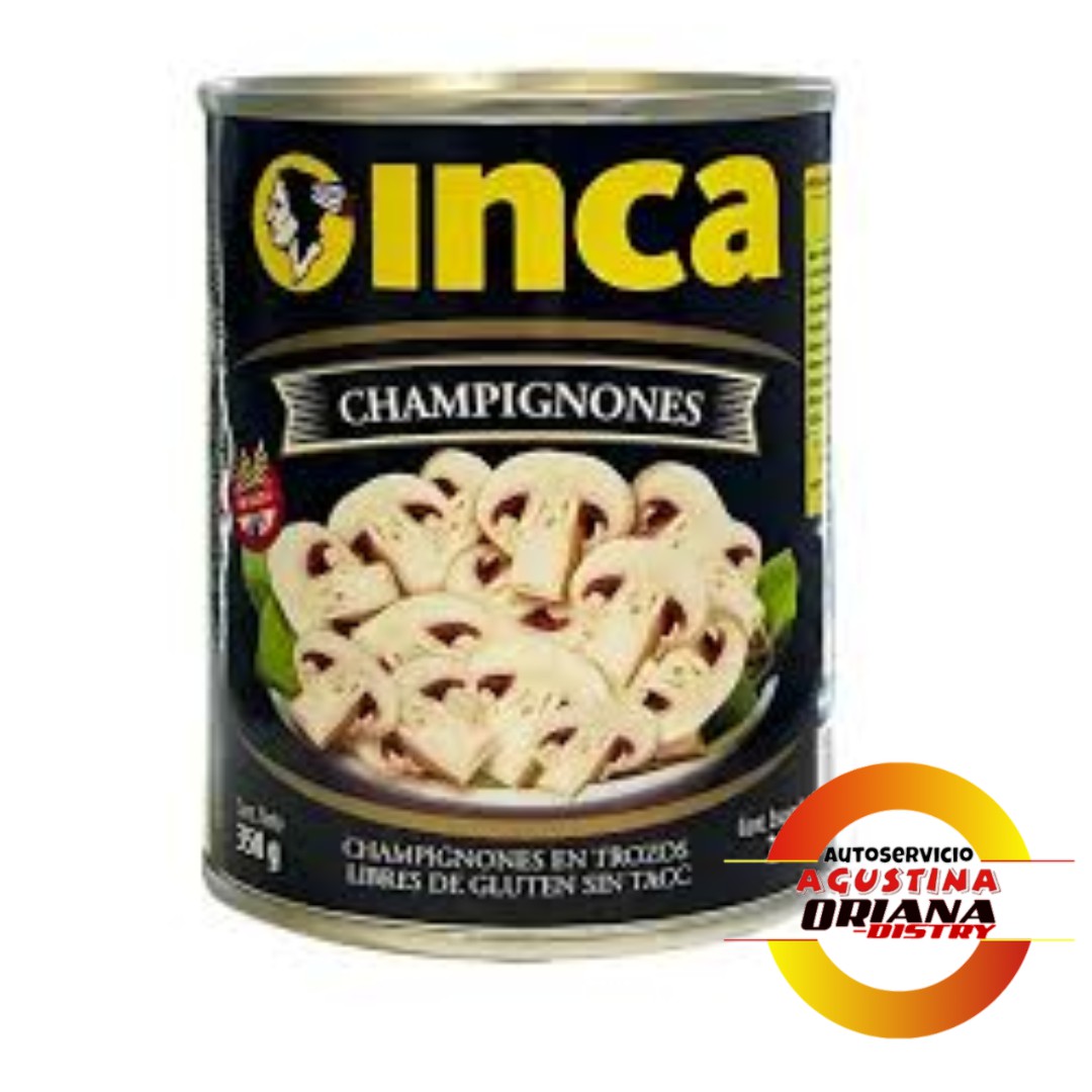 CHAMPIGNONES ENTEROS INCA X 350G