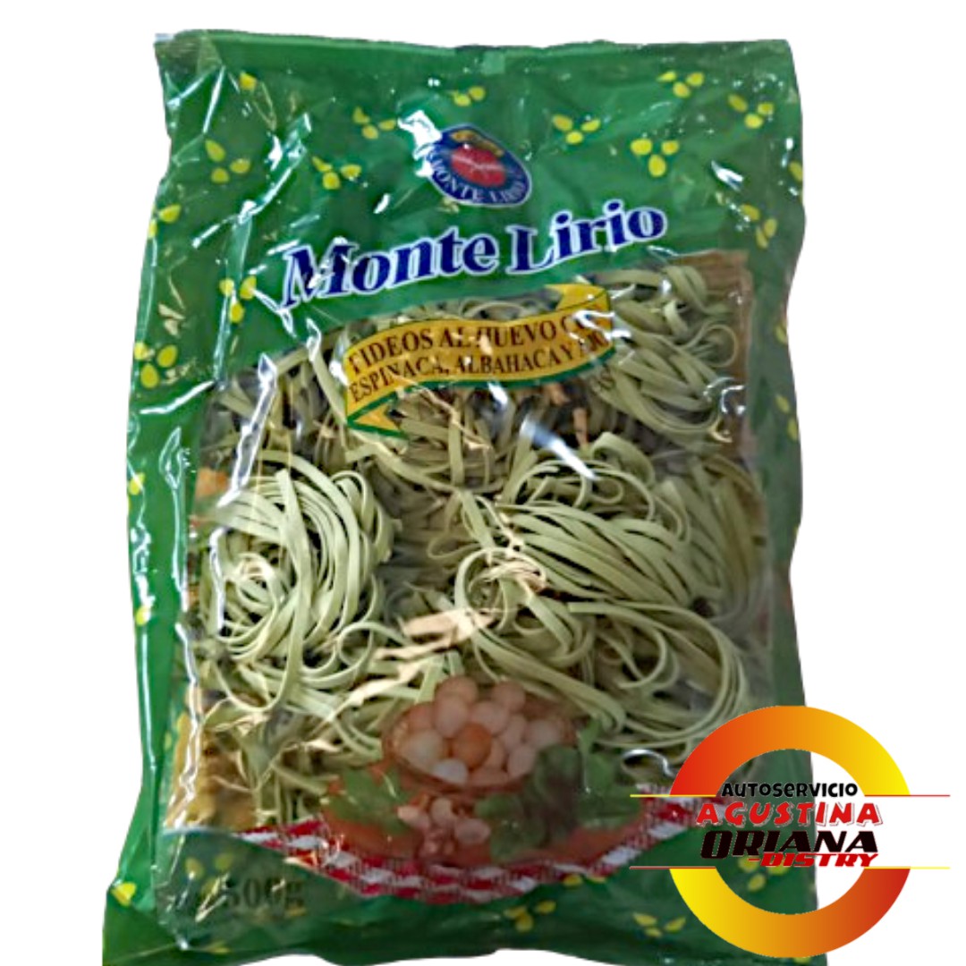 FIDEO MONTELIRIO  VERDE CABELLO ANGEL