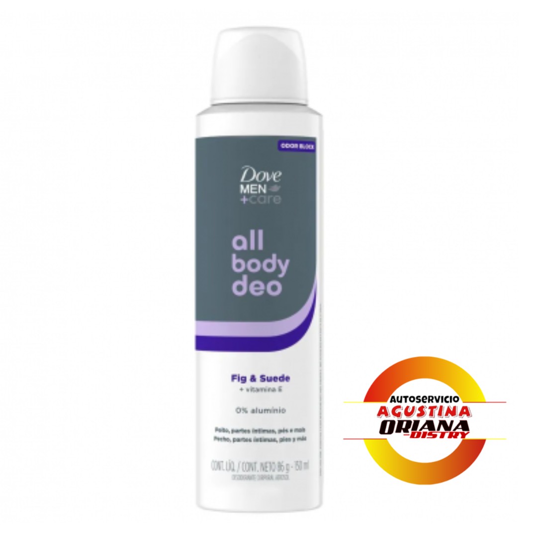 DESODORANTE DOVE 150ML FIG & SUEDE