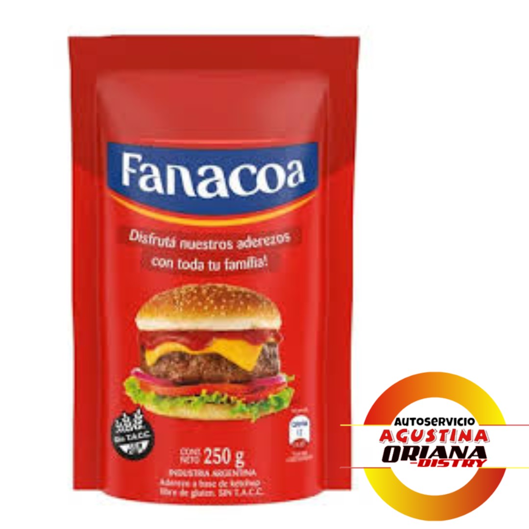 FANACOA KETCHUP 250G